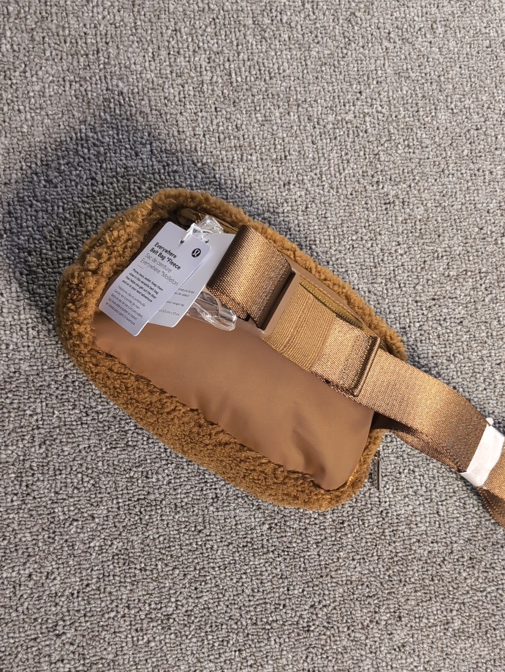 NWT Lululemon Fleece Everywhere Belt Bag *Fleece Teddy Bear Plush - Picture 4 of 8